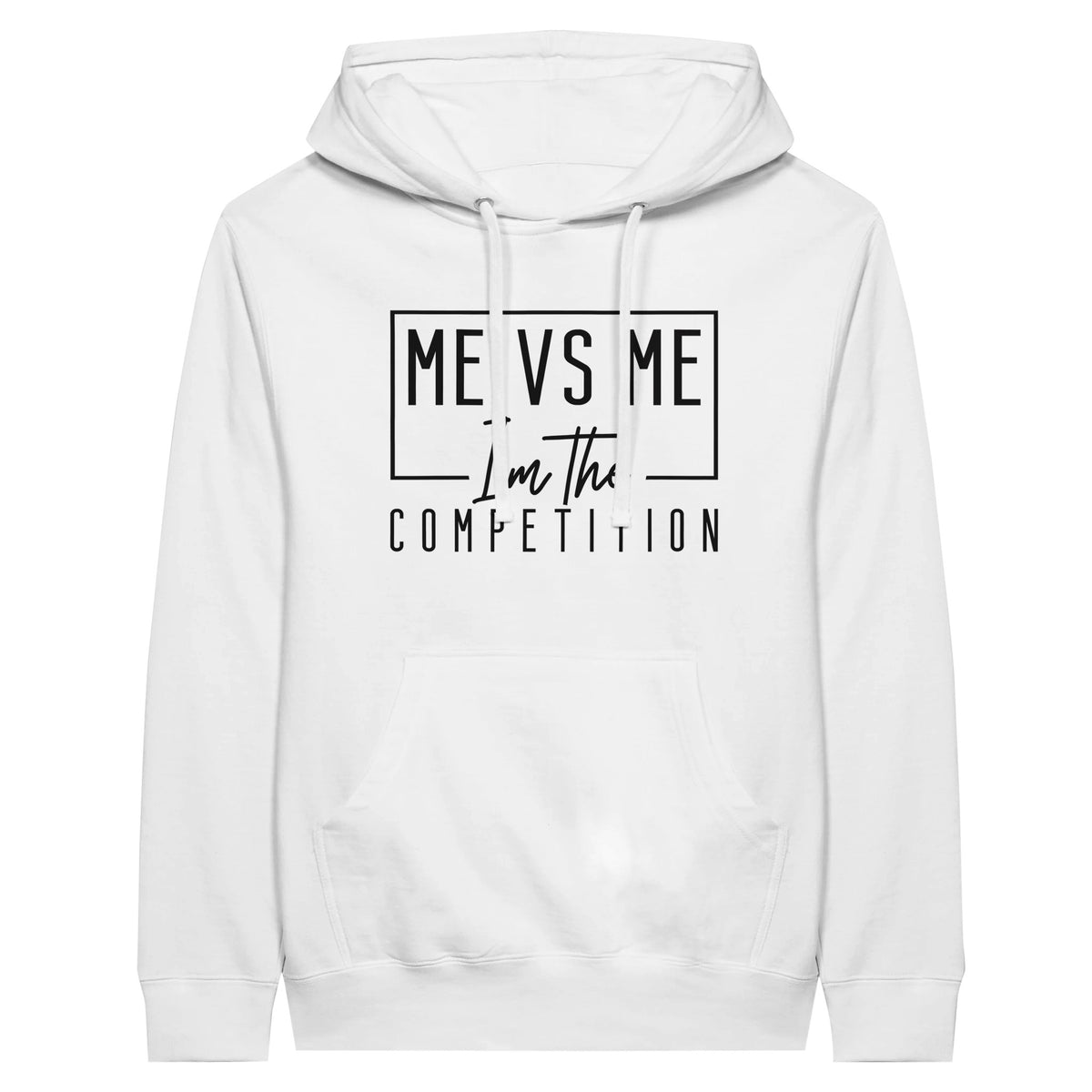 Me vs Me - The Ultimate Challenge Hoodie - White - Hoodies