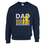 Strength in Resilience - A Tribute to Fatherhood - Navy - Sweatshirts