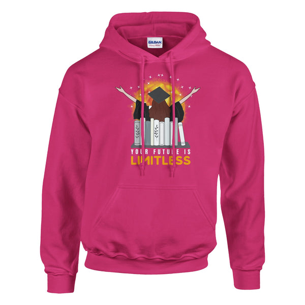 Boundless Future - A Toast to New Beginnings - Heliconia - Hoodies