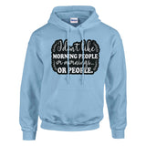 Morning Mood - Wear Your Mornings Your Way - Light Blue - Hoodies