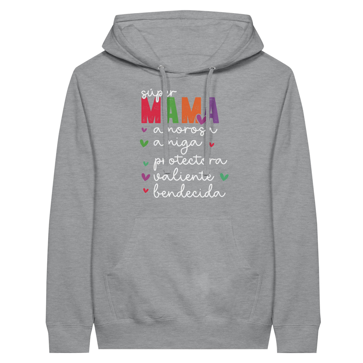 Soulful Sentiments - Embrace Every Emotion Unisex Pullover Hoodie - Sports Grey - Print Material