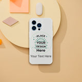 Sleek and Durable - The Perfect Customizable iPhone Flexi Case - iPhone 13 Pro - Print Material