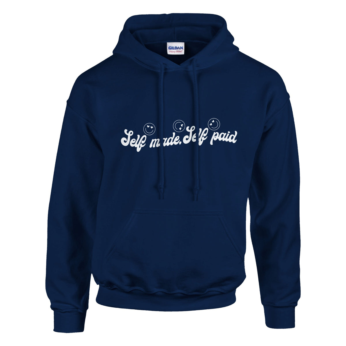 Success Story - Self-Made, Self-Paid Attire - Navy - Hoodies