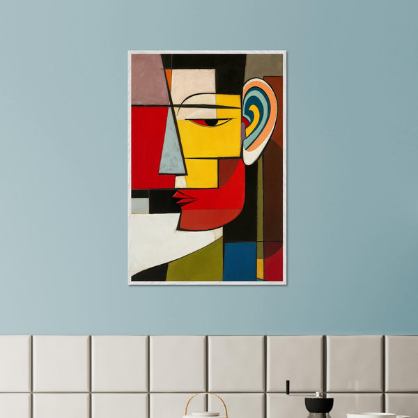 Cubist Expressions - Modern Art in Premium Frame - - Framed Posters