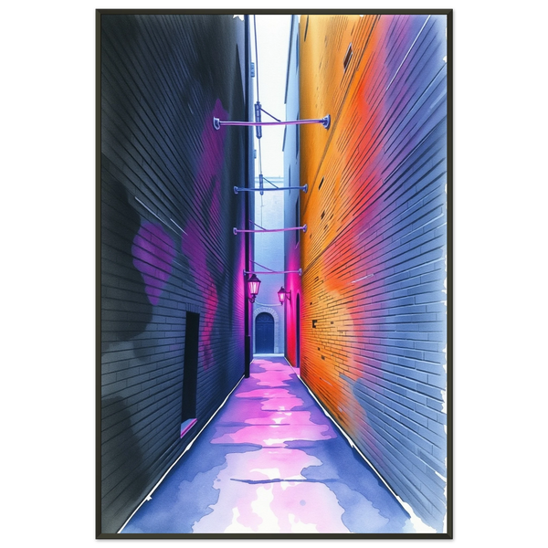 Painted Passage – Giftomory Framed Art - - Metal Framed Posters