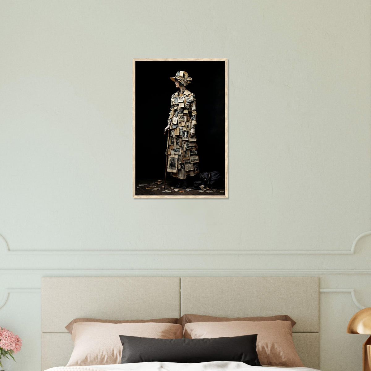 Ephemeral Echoes - Framed Photographic Art Print - Wood frame 40x60 cm 16x24″ - Wooden Framed Posters
