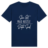 Hustle and Soul – She Got Tee - Navy - T-Shirts