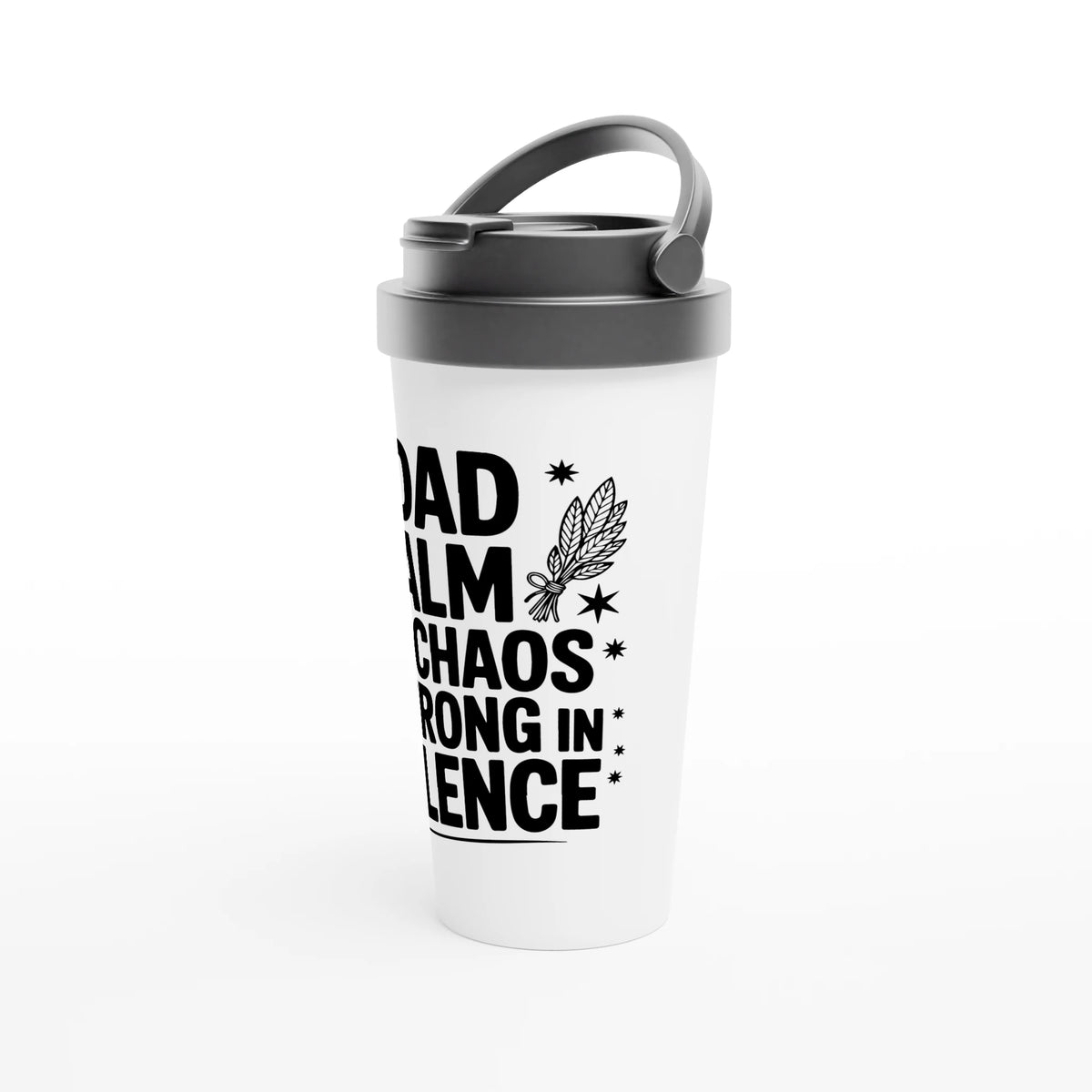 Strong Dad – 15oz Travel Mug Gift - - Mugs