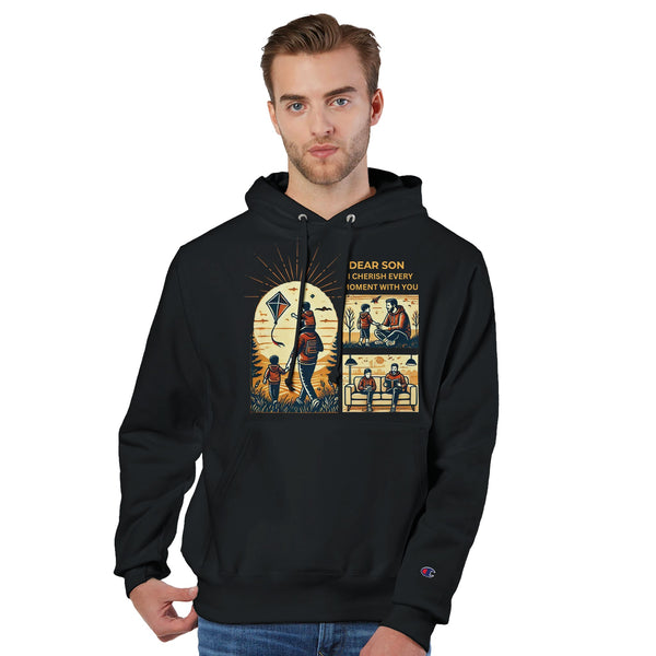 Together Forever - A Father’s Love for His Son - Black - Hoodies