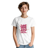 Embrace Positivity - Love More, Judge Less Shirt - - T-shirts