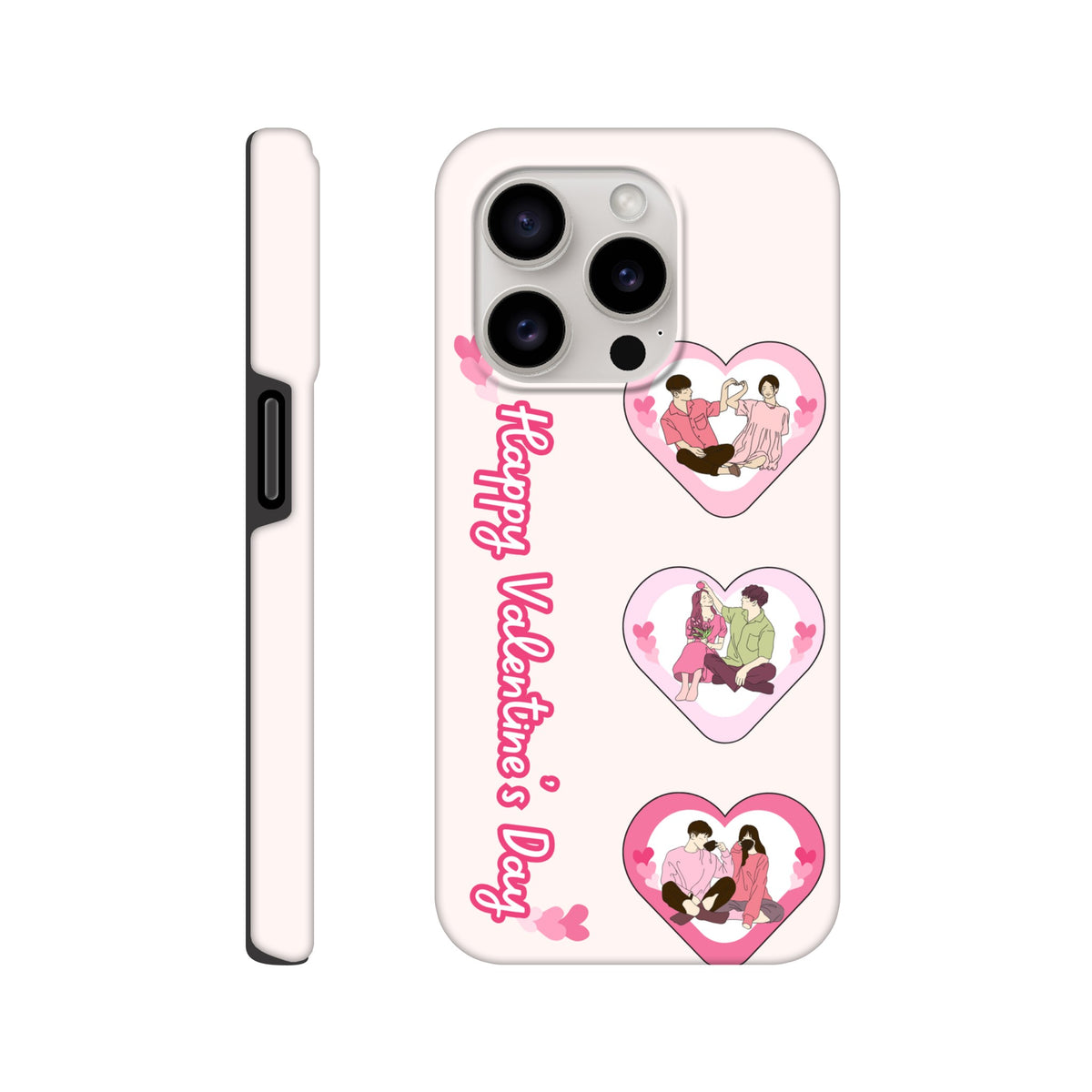 iPhone Tough Case – Valentine’s Gift for Couples - iPhone 15 Pro - Phone Case