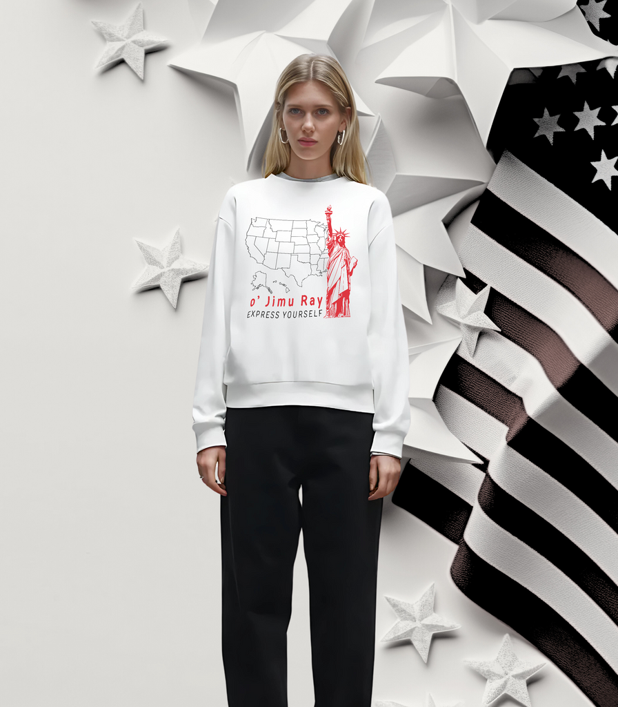 Liberty in Style - o' Jimu Ray 4th July Special - - Sweatshirts