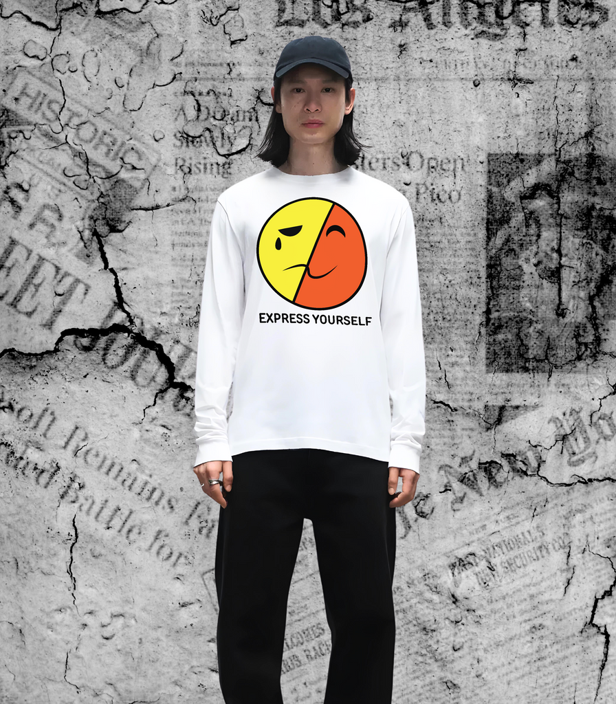 Split Emotions - Boldly Express - - Long Sleeve T-shirts