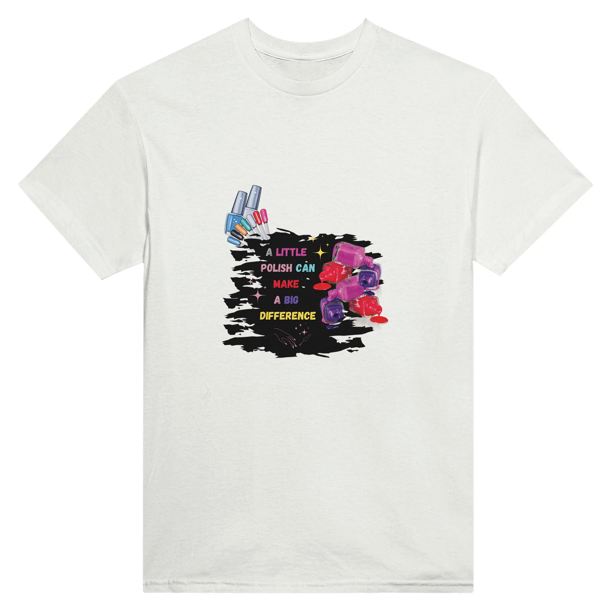 Colouring Memories - One Nail at a Time - White - T-shirts