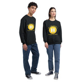 Need a Break? Wear It! - Black - Crewneck Sweatshirts