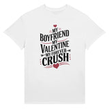 Sealed with Love - Heart & Whiskers Valentine Tee - White - T-Shirt