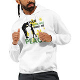 Flowers of Peace - Celebrating Fatherhood - - Hoodies