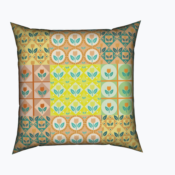 Geometric Garden - Earthy Tones Cushion Collection - - Cushions