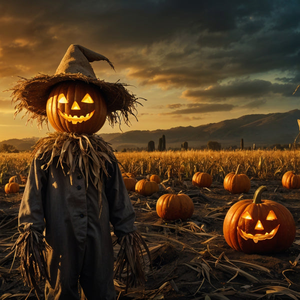 Guardian of the Pumpkin Patch - - Posters, Prints, & Visual Artwork