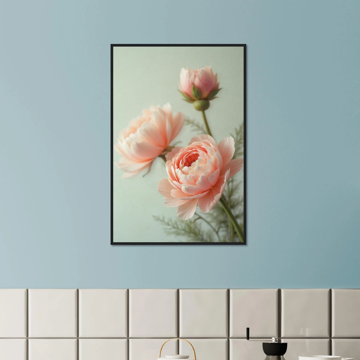 For the Gentle Soul – Wooden Framed Poster Gift - Black frame - Wooden Framed Posters