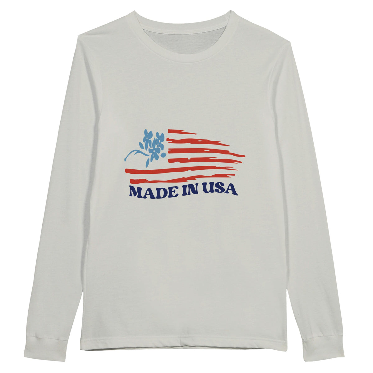 Embrace American Spirit - Made in USA Apparel - Ash - Sweatshirts