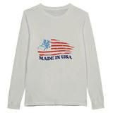 Embrace American Spirit - Made in USA Apparel - Ash - Sweatshirts