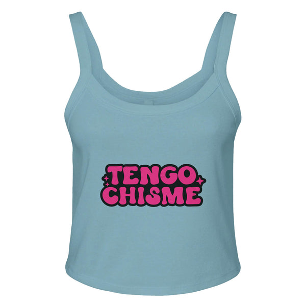 TENGO CHISME - Wear Your Gossip in Style - sld baby blu bln - Print Material