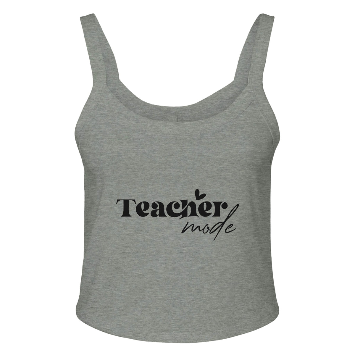 Teacher Mode - Educating in Style - Athletic Heather - Print Material