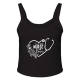 Livin' the Nurse Life - Love, Care, and Memories - solid blk blend - Print Material