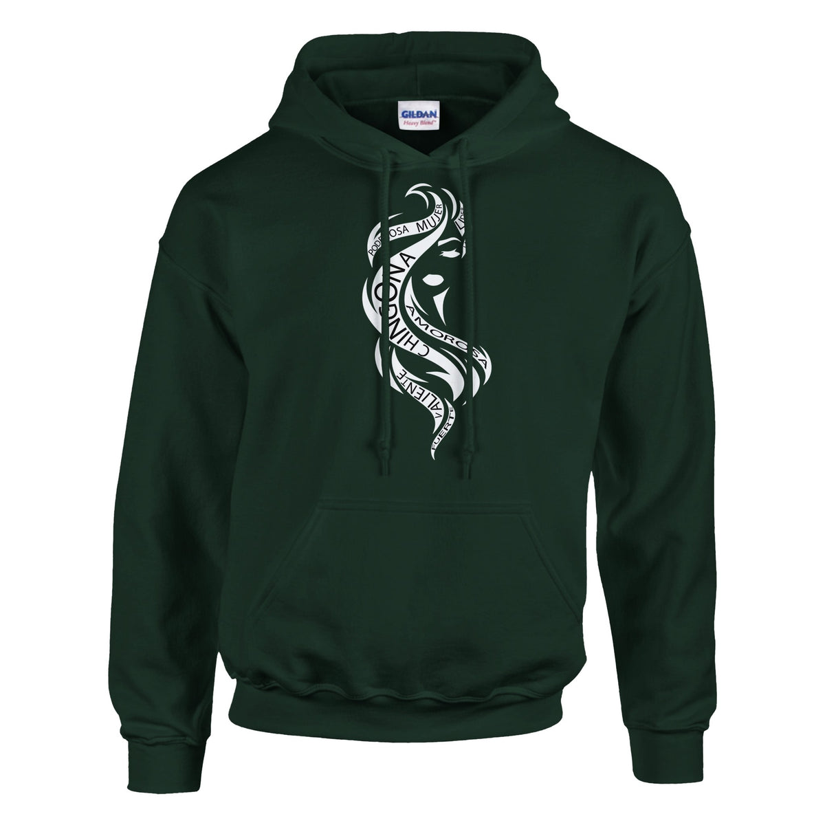 Fearless Fashion - Poderosa Mujer Merchandise - Forest Green - Hoodies