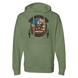 Defender's Emblem - Bold U.S. Veteran Hoodie - army heather - Sweatshirts