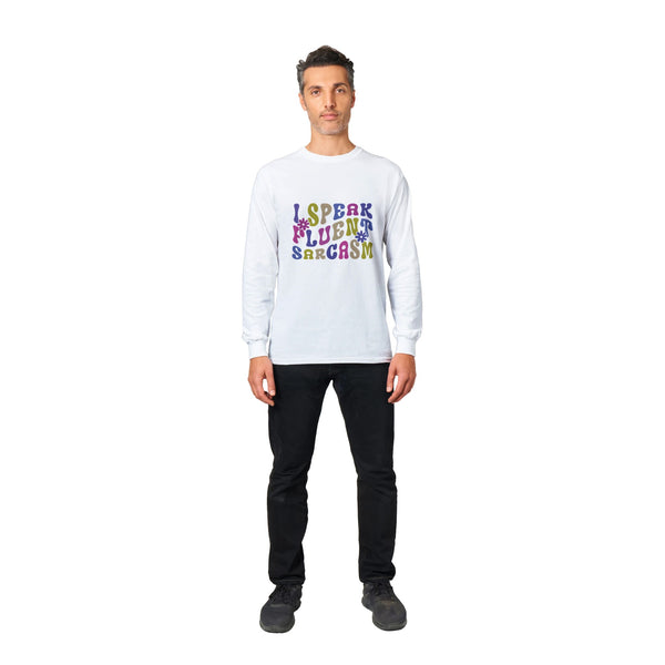 Tongue-in-Cheek Threads - Communicate in Style - - Sweatshirt