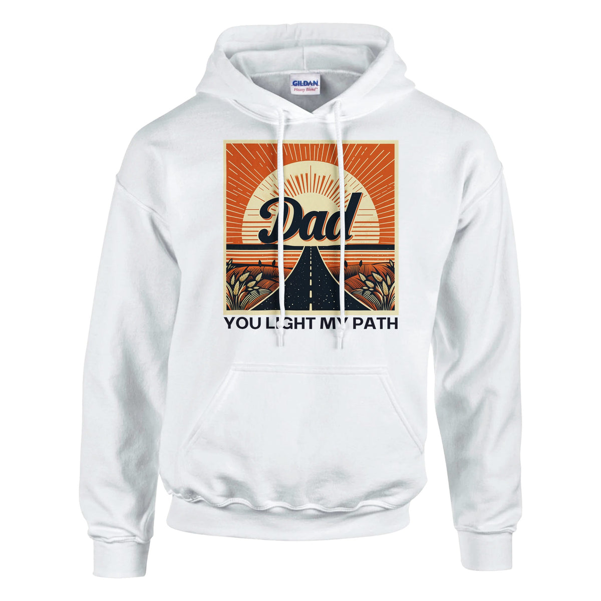 Sunset Serenity - For the Dad Who Inspires - - Hoodies