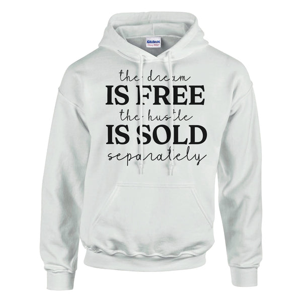 Dreamers' Anthem - Embrace the Journey - White - Hoodies