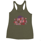 Wild West Whimsy - Cowgirl Fun-Filled Tank - Military Green - Print Material