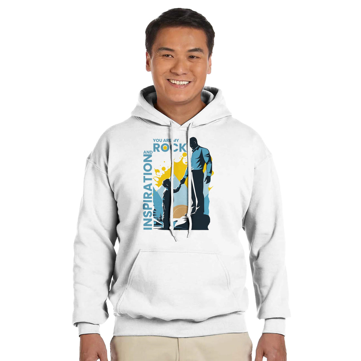 Strength and Support - A Heartfelt Design - - Hoodies