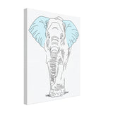 Majestic Elephant - A Symbol of Strength - - Canvas Prints