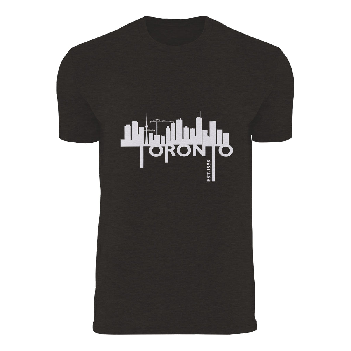 Toronto Cityscape Elegance - heather black - T-Shirts