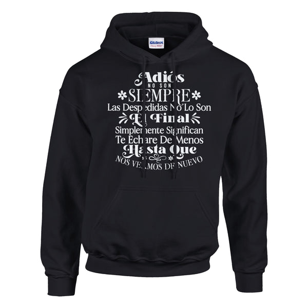 Memories Never Goodbye - Carry Them on Your Hoodie - Black - Hoodies