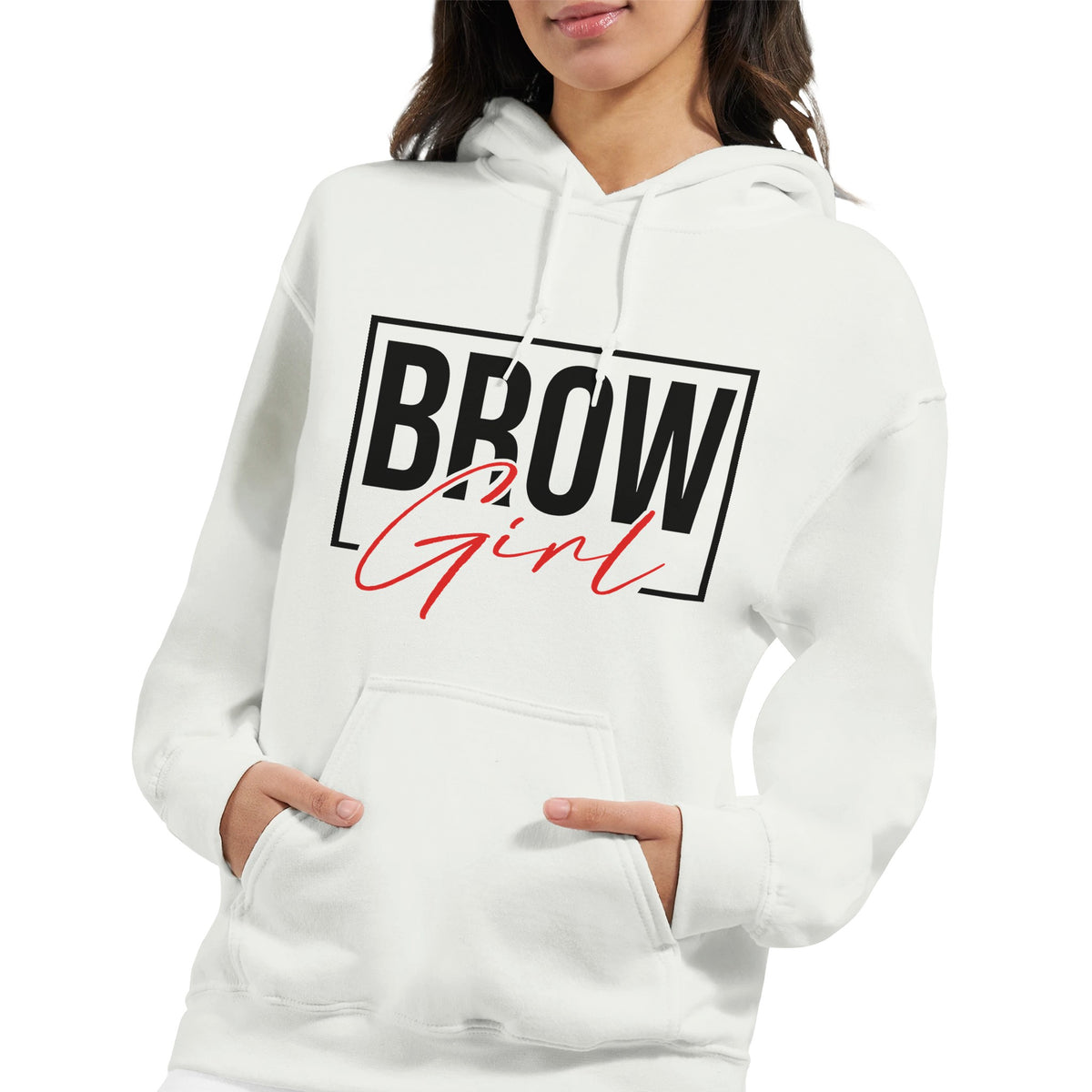 BROWN Girl - Heritage Hues, Timeless Memories - - Hoodies