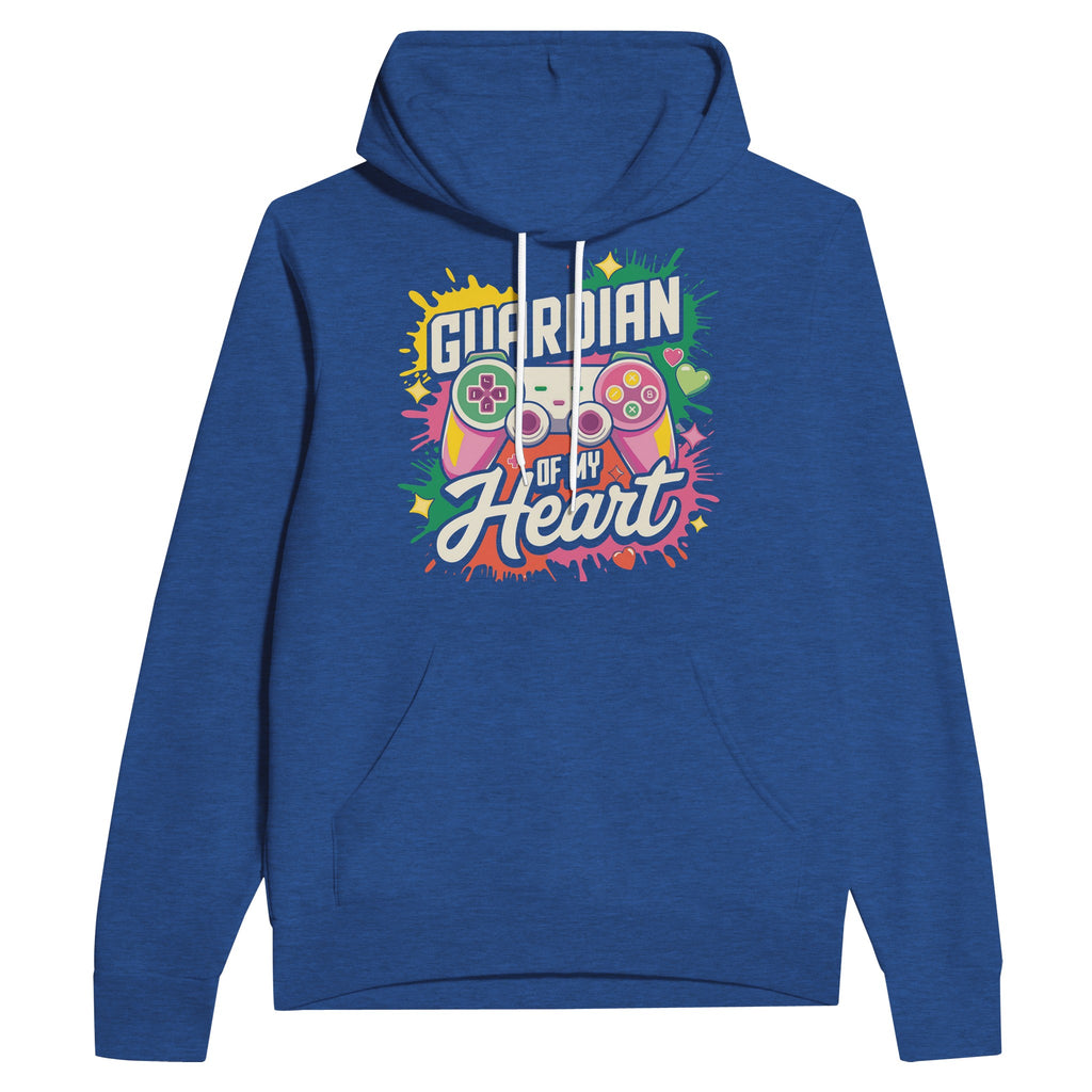 For Game Lovers - Mission Love Unlocked Pullover Hoodie - Heather True Royal - Hoodies