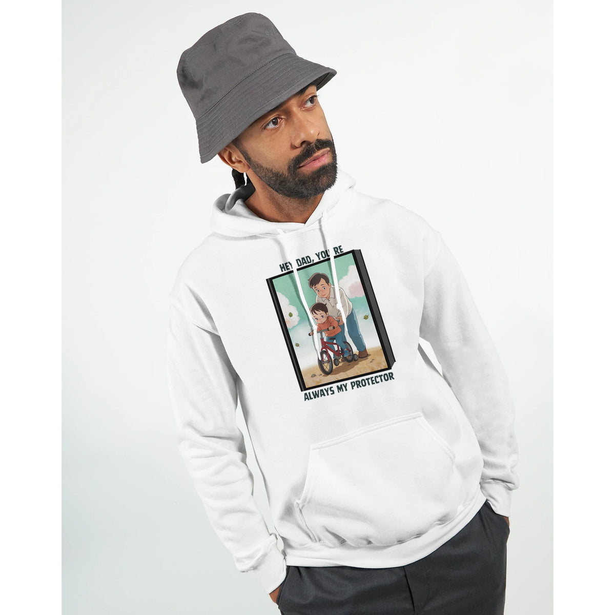 Always My Protector - A Tribute to Fatherhood - - Hoodies