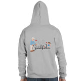 Grandfather Zip Hoodie Gift – For You with Love - - Hoodie