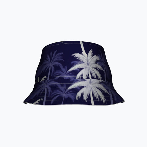 Blue Horizon Bucket Hat - A Tranquil Escape - - Hats