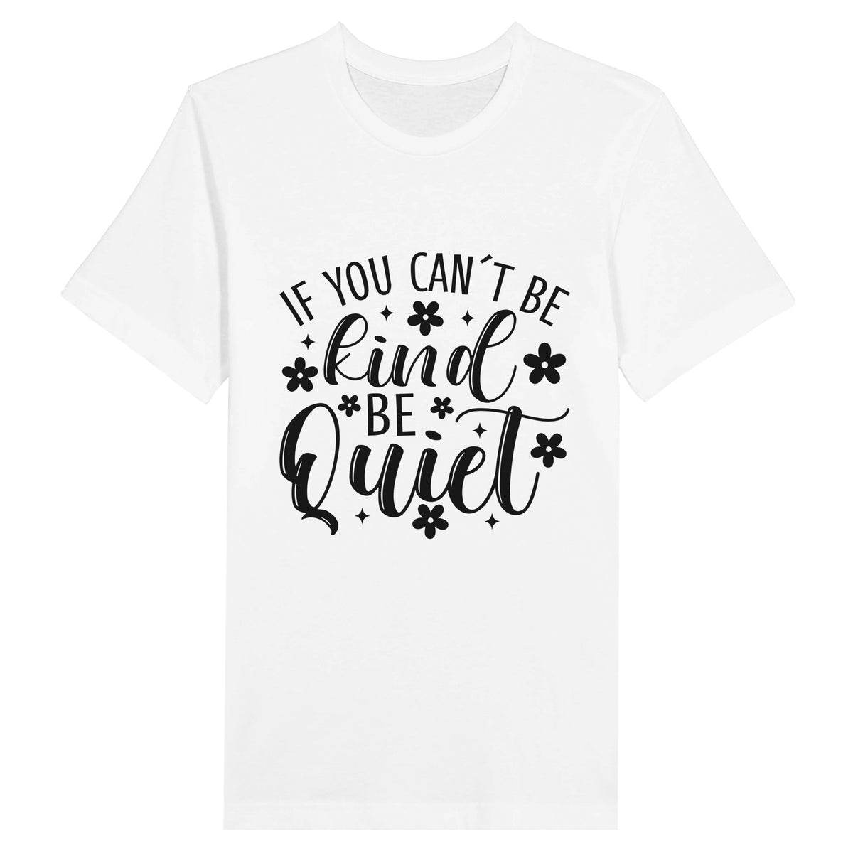 Crown or Quiet - Choose Your Kingdom - White - T-shirts