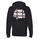 Empowerment in Every Word - Diagnostic Hoodie Edition - Black - Hoodies