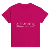 Teacher Tributes - Nurturing Minds, Touching Souls! - Heliconia - Print Material