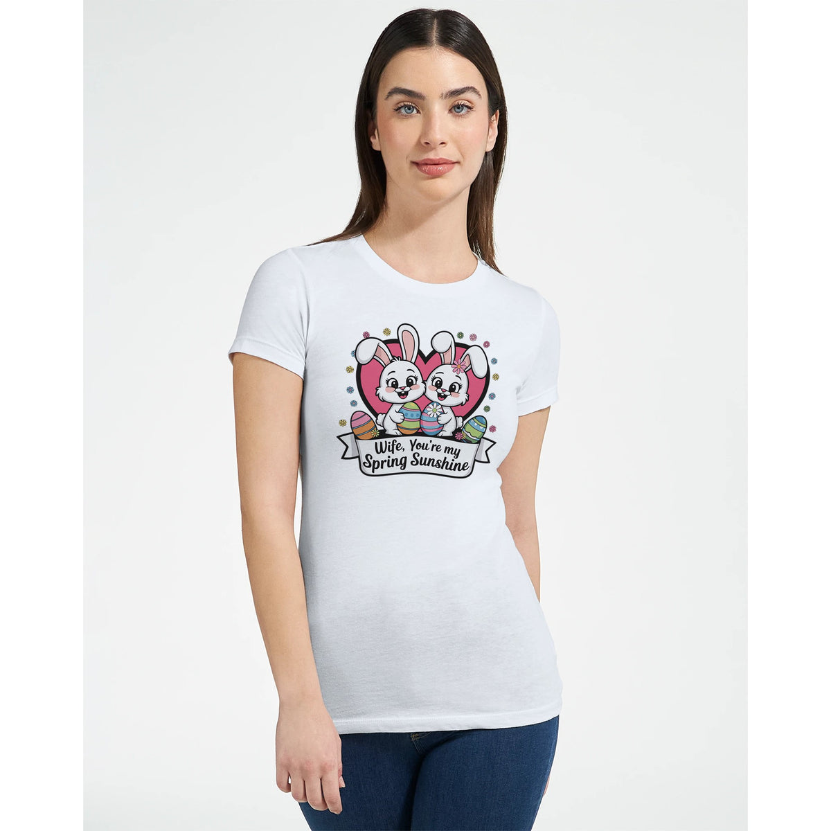 Spring Sunshine Tee for Wife – Bella + Canvas - - T-Shirts