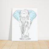 Majestic Elephant - A Symbol of Strength - - Canvas Prints