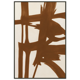 Metal Framed Poster – Minimal Abstract for Modern Gifting - - Metal Framed Posters